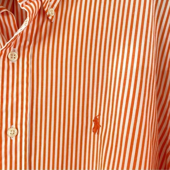 Ralph Lauren Striped Button Up Dress Shirt - Picture 4 of 6